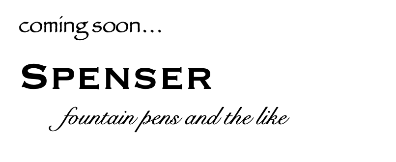 Spenser.com fountain pens and the like